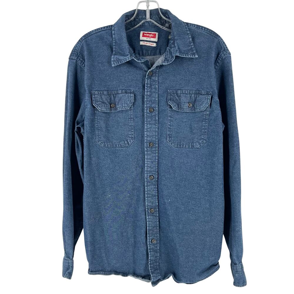 Wrangler denim chambray shirt